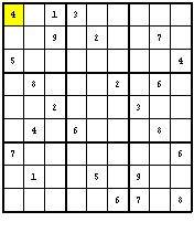 Image of SudokuSolve, running in emulator